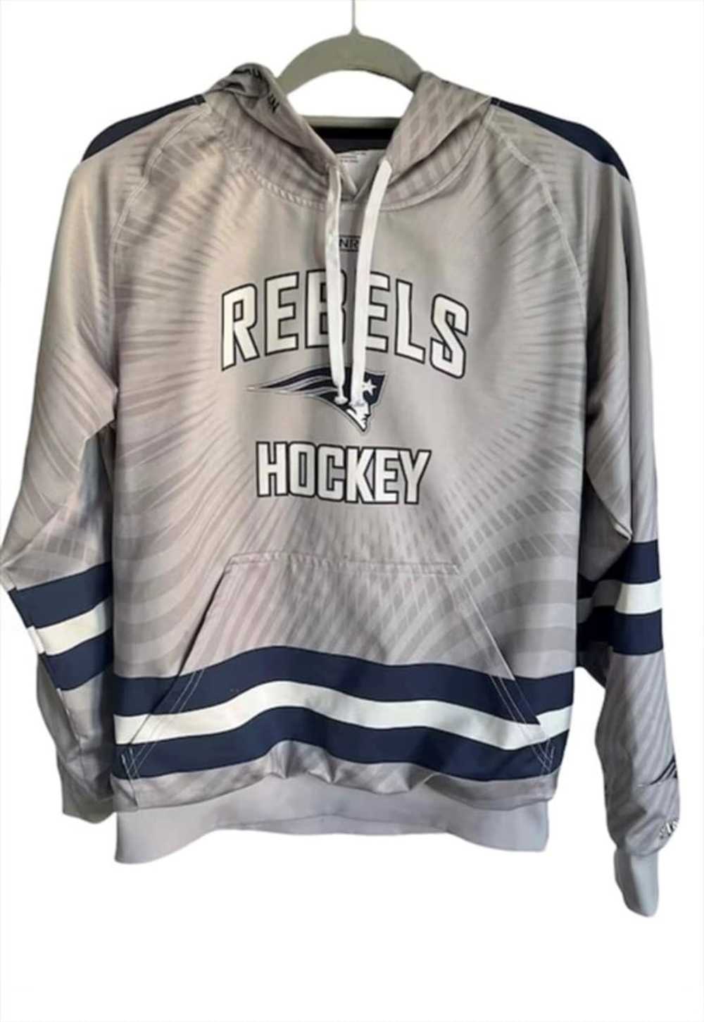 Y2K hoodie Jamestown Rebels Hockey - image 3