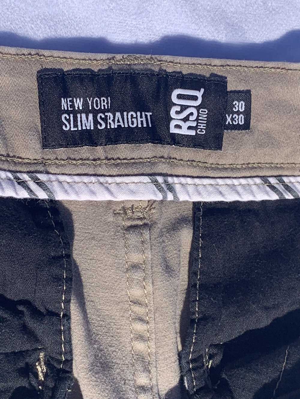 Rsq RSQ Mens Slim Straight Chino Pants - image 3