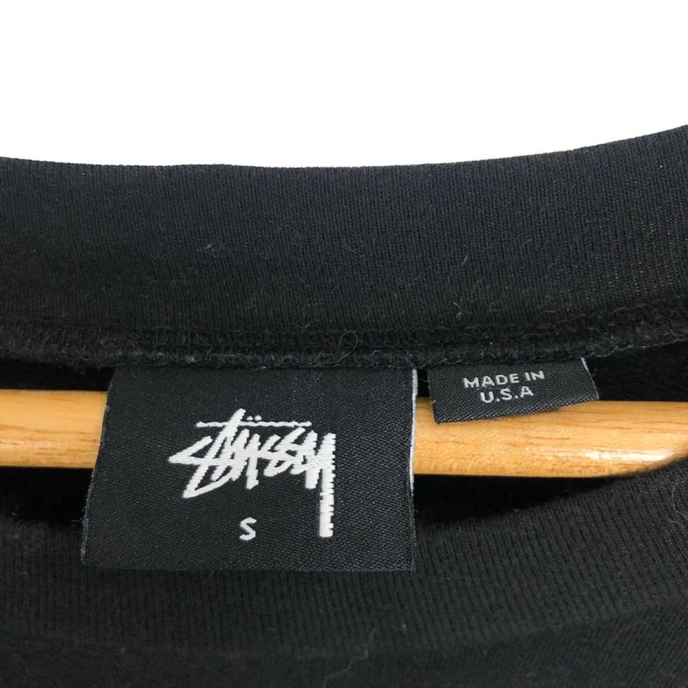 Streetwear × Stussy Vintage Stussy Spandex Crewne… - image 4