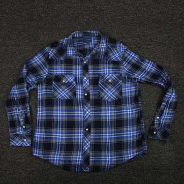 Vintage Jackson Hole Shirt Adult Large Blue & Bla… - image 1