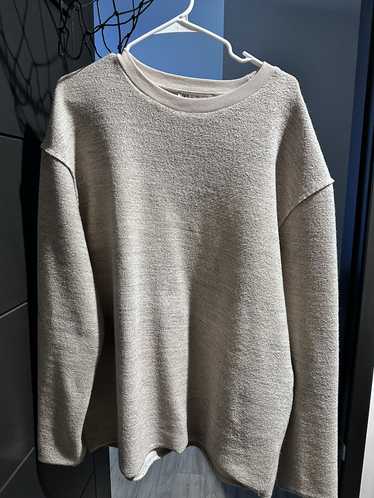 Zara Grey/Tan Zara sweater SIZE XL