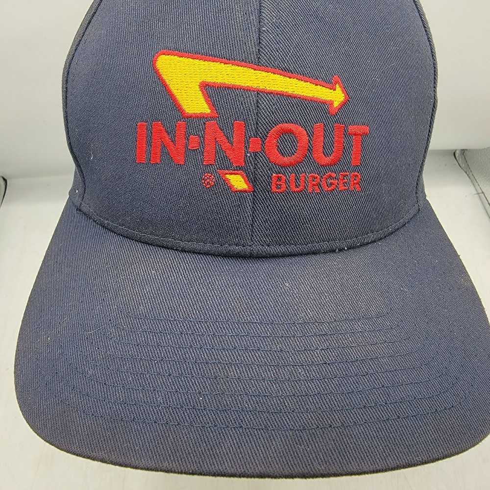 In N Out In N Out Burger Large XL Blue Fitted Hat… - image 5