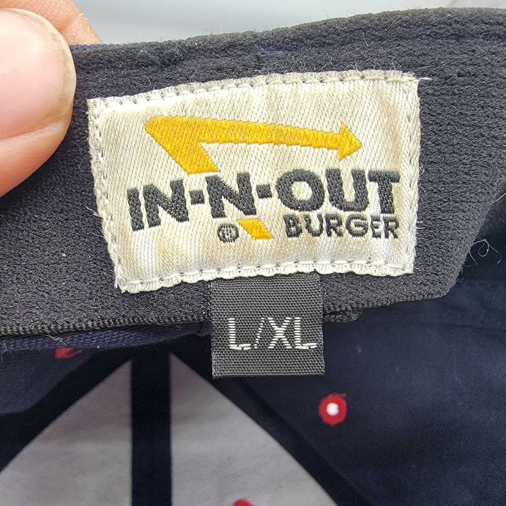 In N Out In N Out Burger Large XL Blue Fitted Hat… - image 8