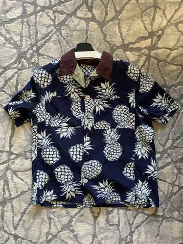 Valentino Pineapple Hawaiian Shirt