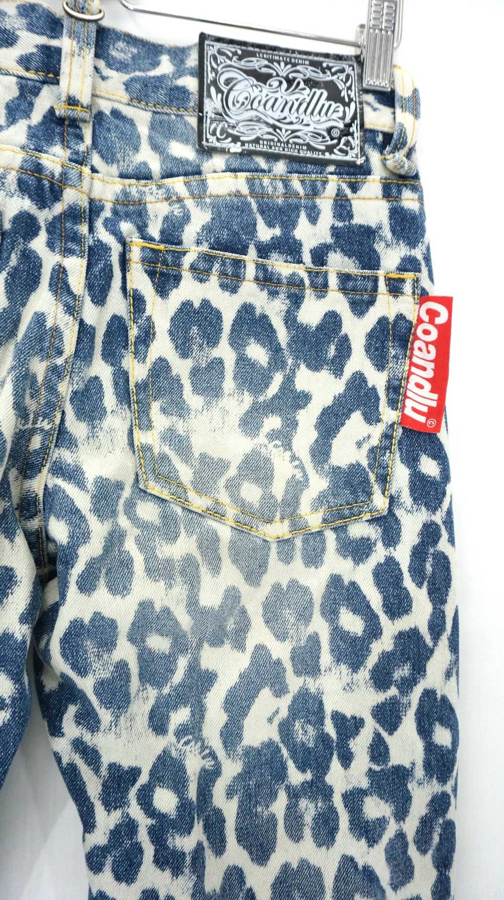Japanese Brand CO & LU Leopard Print Jeans - image 2
