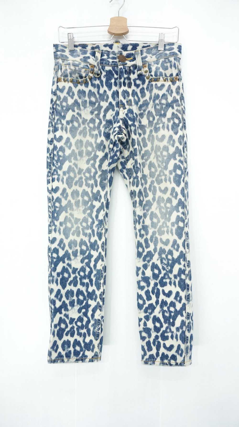 Japanese Brand CO & LU Leopard Print Jeans - image 3