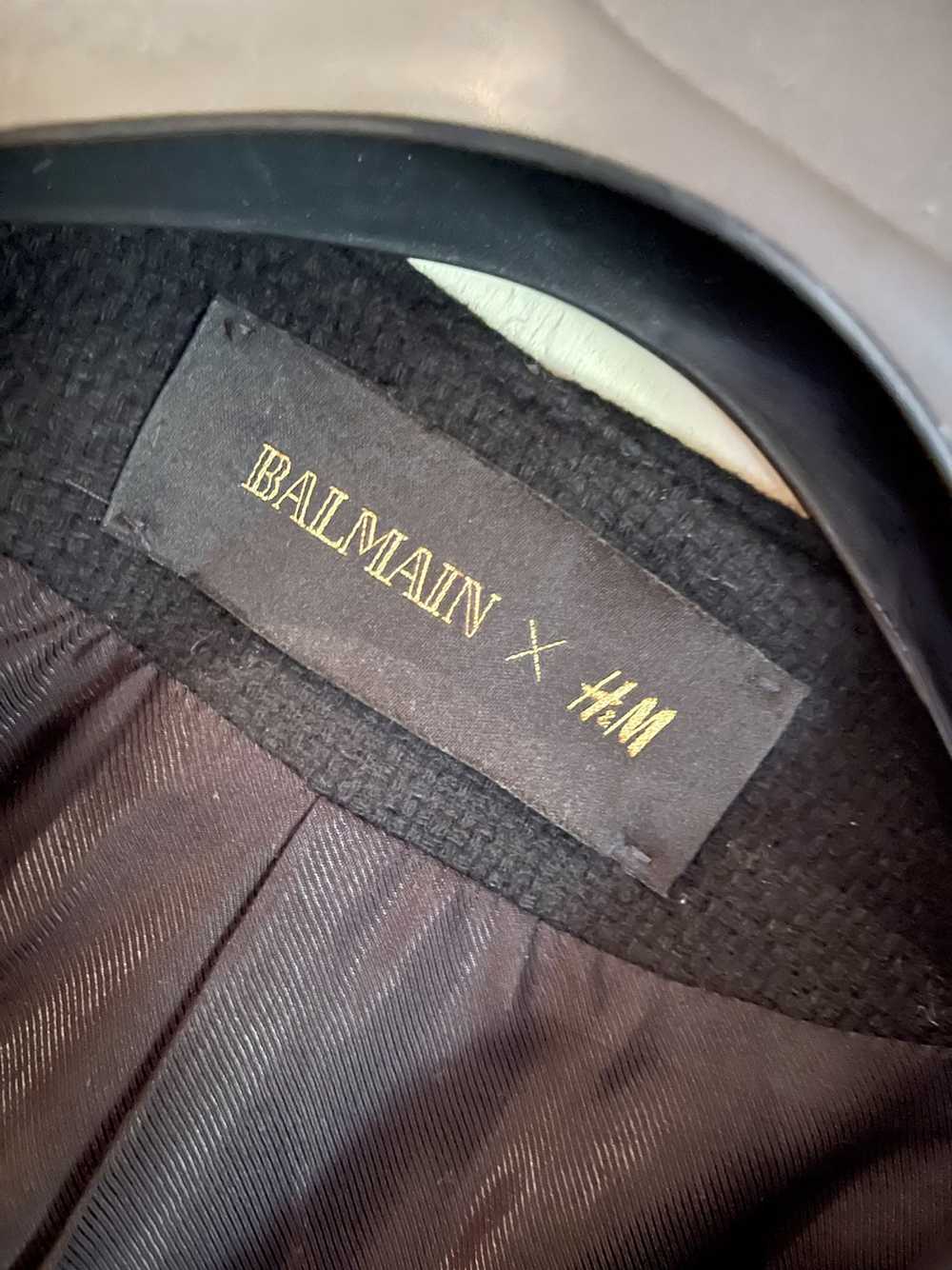 Balmain × Balmain X H&M × H&M Military Coat - image 5