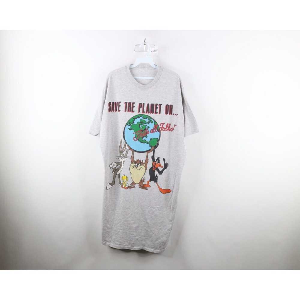 Vintage Vintage 90s Looney Tunes Save the Planet … - image 1