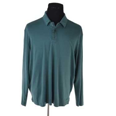 UNTUCKit UNTUCKit Mens Polo Shirt XXL Green Long … - image 1