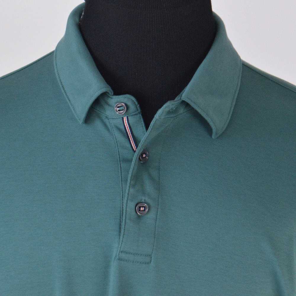 UNTUCKit UNTUCKit Mens Polo Shirt XXL Green Long … - image 2