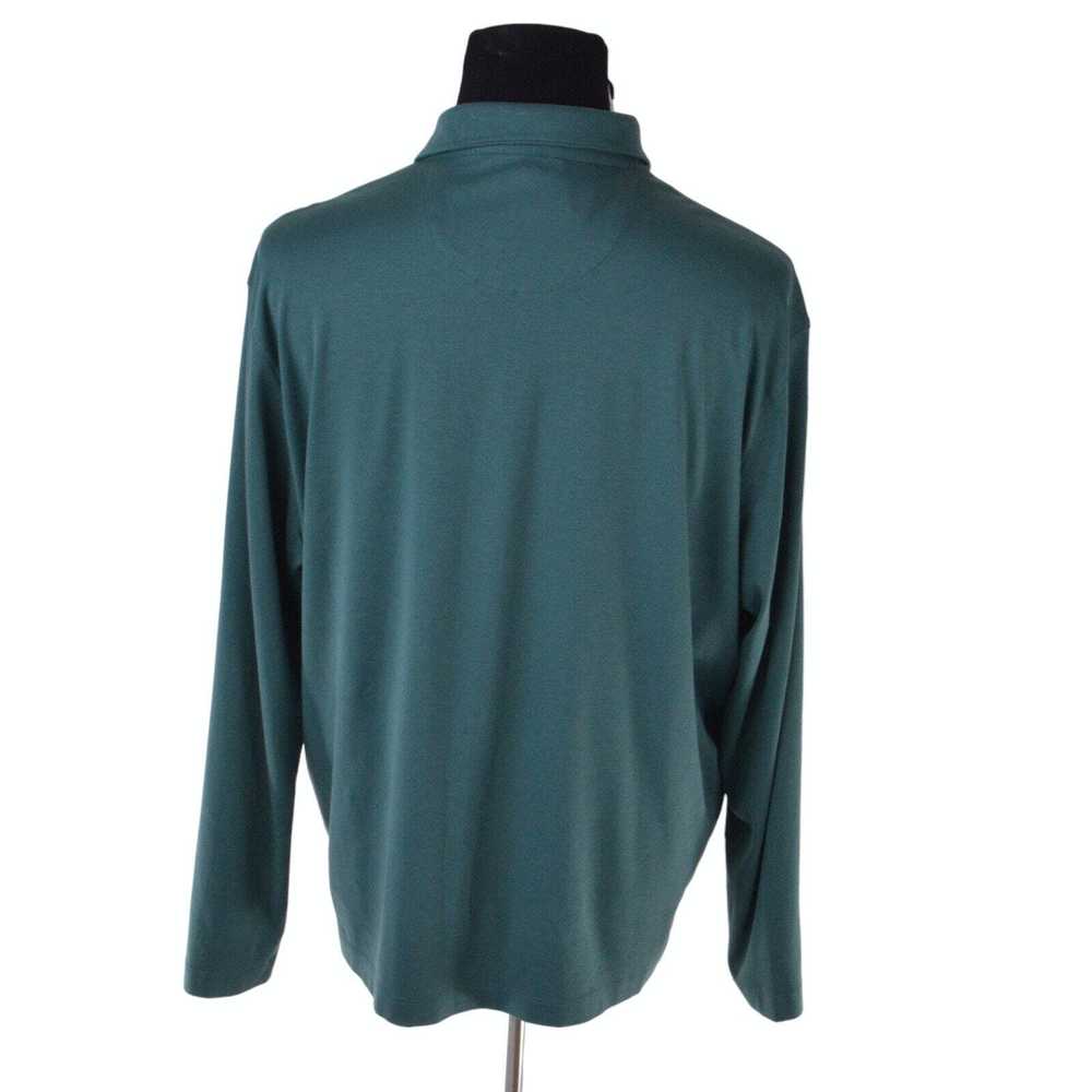 UNTUCKit UNTUCKit Mens Polo Shirt XXL Green Long … - image 4