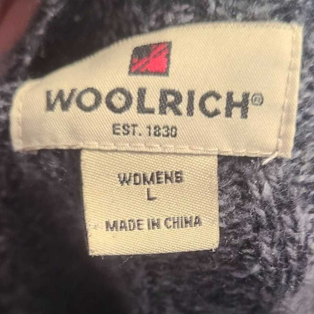 Woolrich Woolen Mills Woolrich Ribbed Deep Gray C… - image 3
