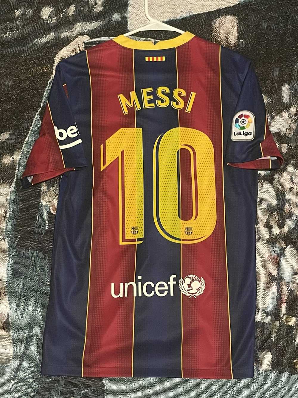 Nike Barcelona 2020/21 Home Jersey - Lionel Messi - Gem