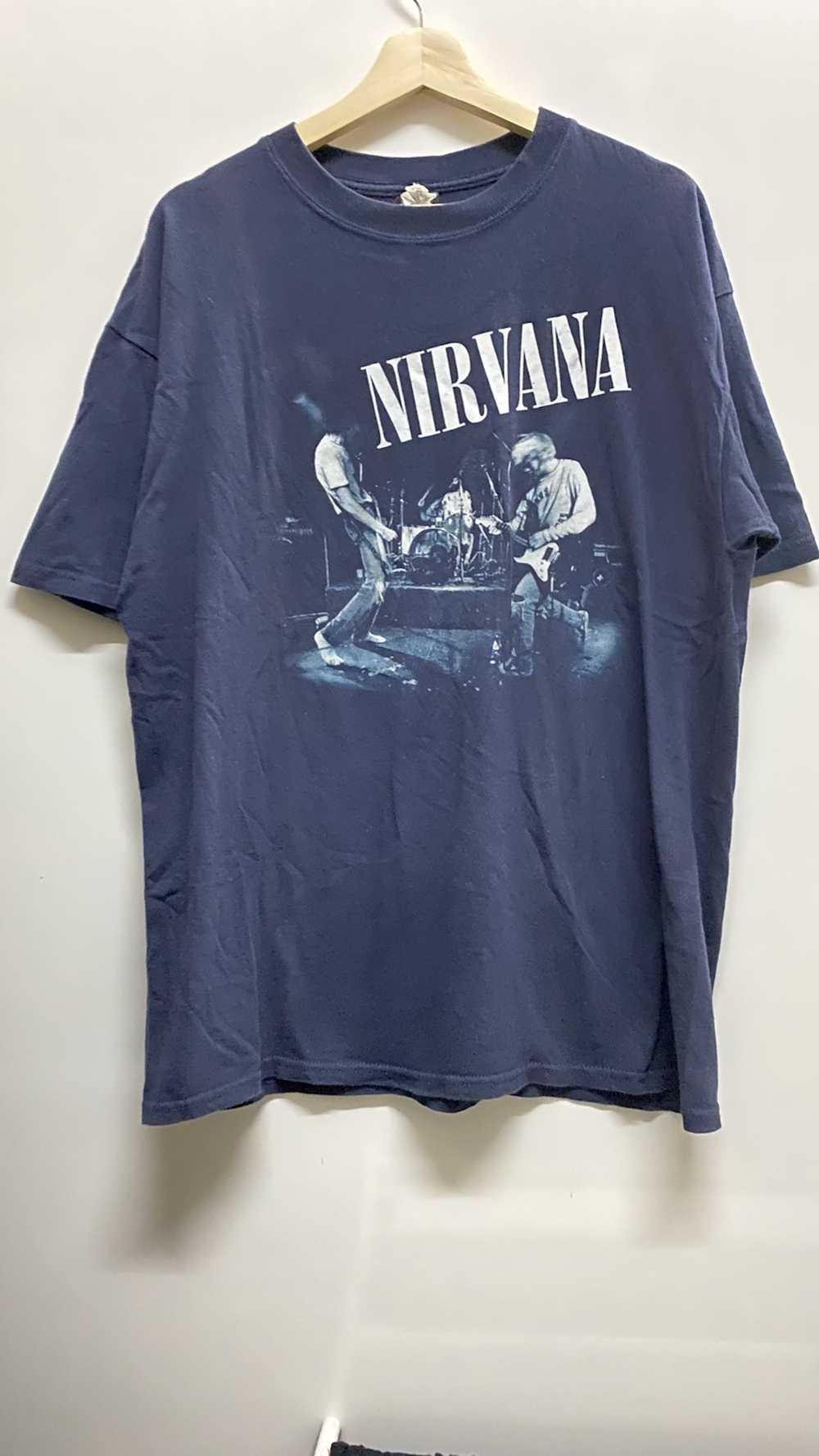 Band Tees × Vintage RARE!!!Vintage Nirvana Band T… - image 1