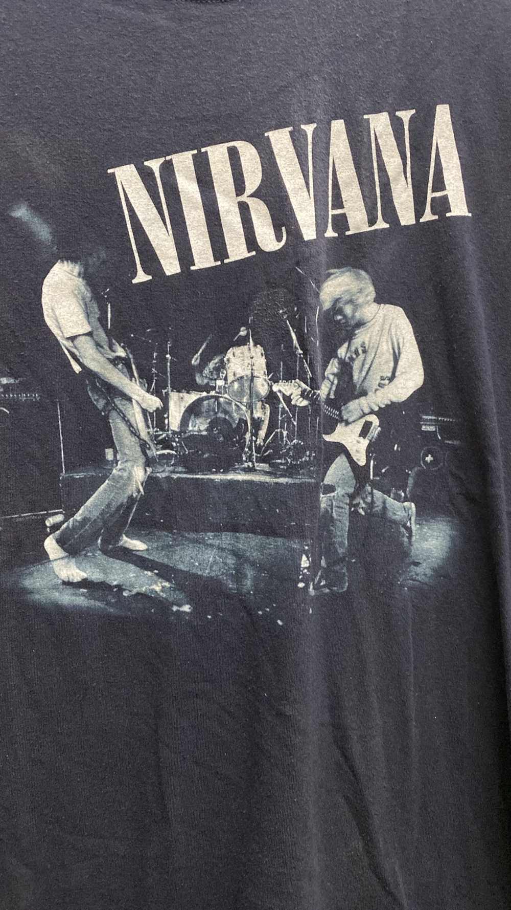 Band Tees × Vintage RARE!!!Vintage Nirvana Band T… - image 2