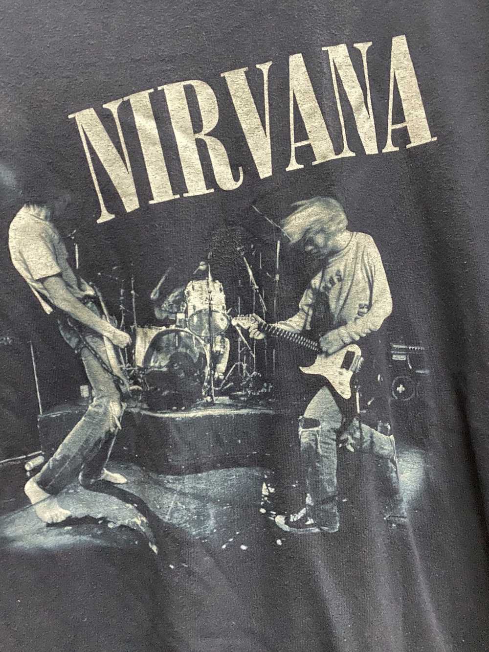 Band Tees × Vintage RARE!!!Vintage Nirvana Band T… - image 3