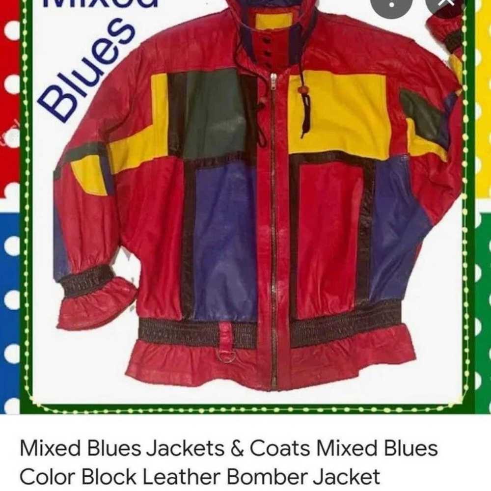 Vintage Authentic 80's Leather Jacket MINT Condit… - image 3
