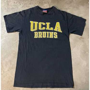 Ucla Bruins Retro Rainbow Logo Graphic Single Stitch T-shirt