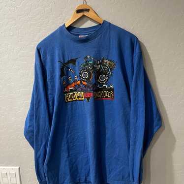 Vintage “Good Guys Drive Black Jeeps” L/S Shirt S… - image 1