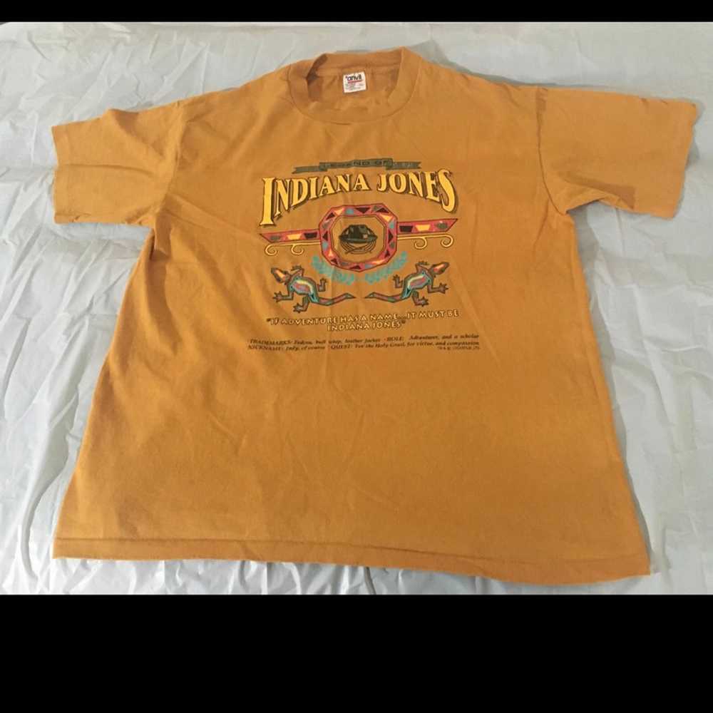 Vintage Indiana Jones 90s T-shirt XL - image 1