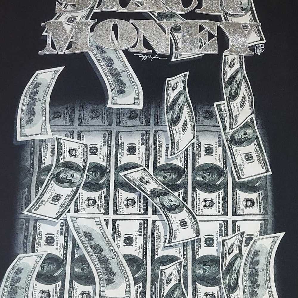 Ruff Ryders Y2K Men's 2XL T Shirt Stack Money (Gl… - image 2