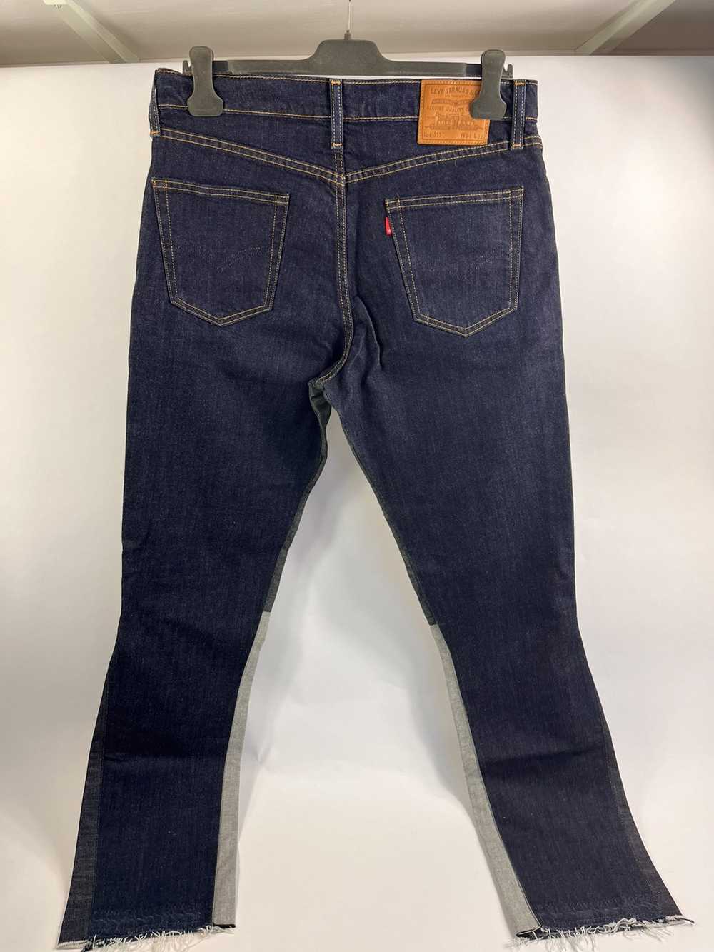 Levi's LOT 511 DARK FLARE DENIM JEANS - image 2