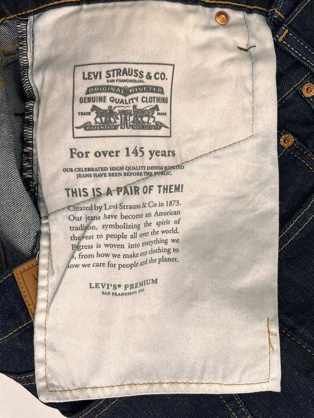 Levi's LOT 511 DARK FLARE DENIM JEANS - image 8