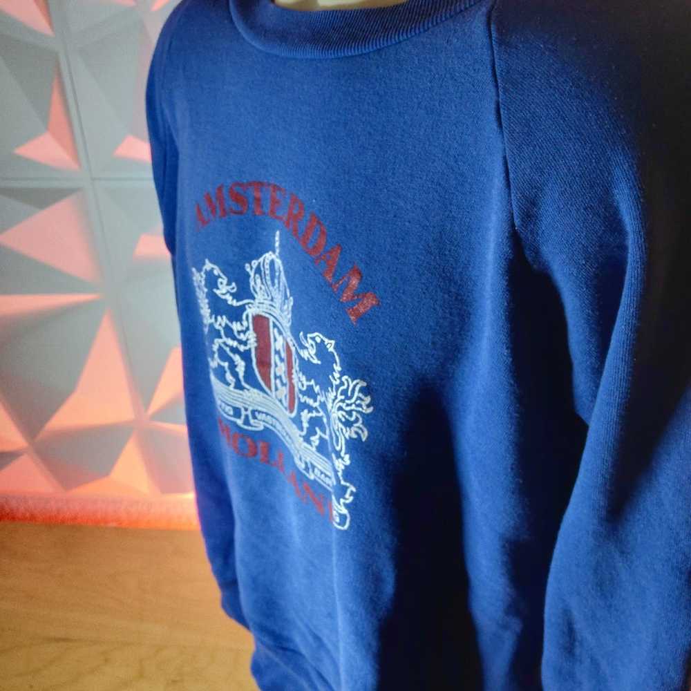 Vintage Amsterdam Holland Sweatshirt mens Large - image 3