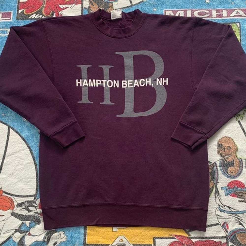 Vintage Hampton Beach Sweatshirt - image 1