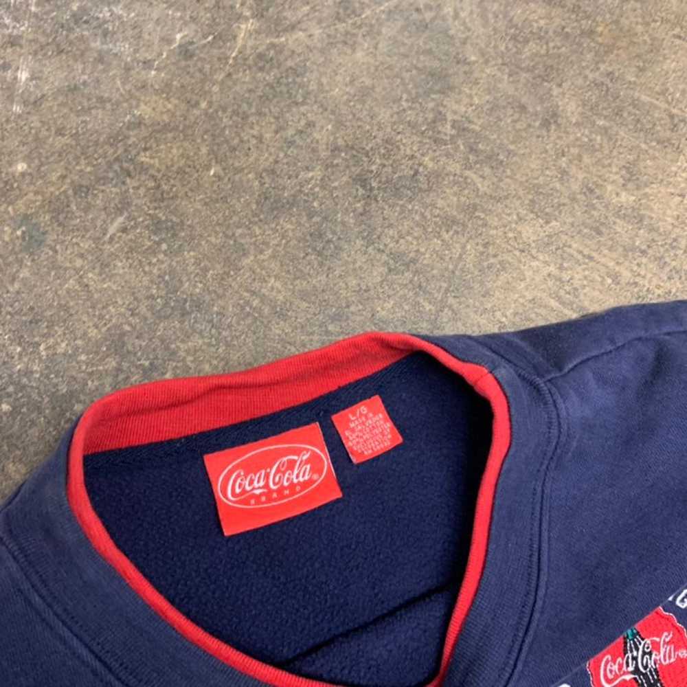 Vintage 90s coca-cola crewneck - image 4