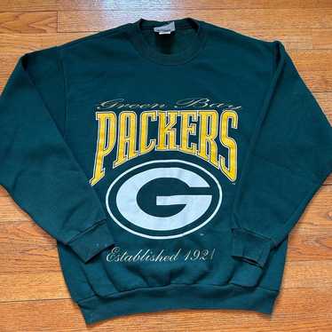 Vintage 90s NFL Green Bay Packer Crewneck Sweater - image 1