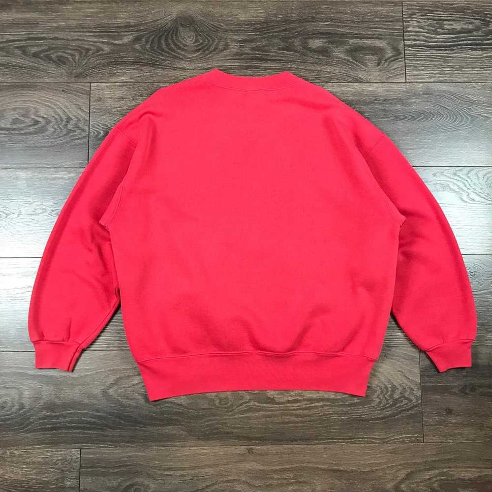 USA Olympics Men’s Vintage Red Crewneck Pullover … - image 4