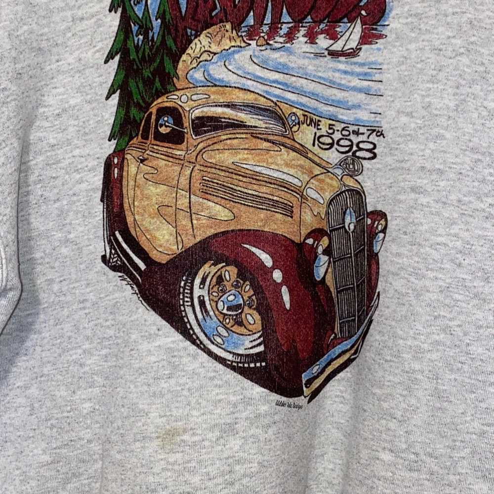 Vintage 1998 "Run of the Redwoods" Pullover - image 3