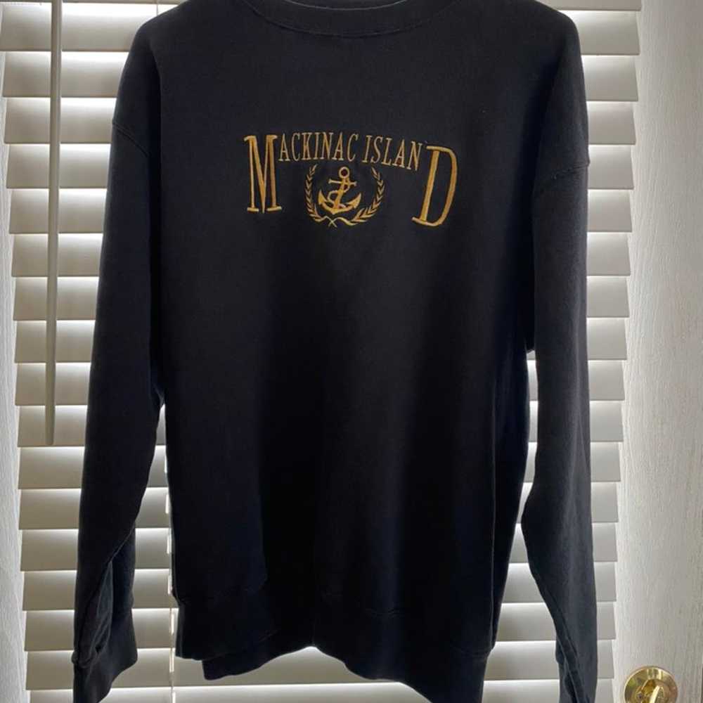 Vintage Mackinac Island Sweatshirt - Large - image 1