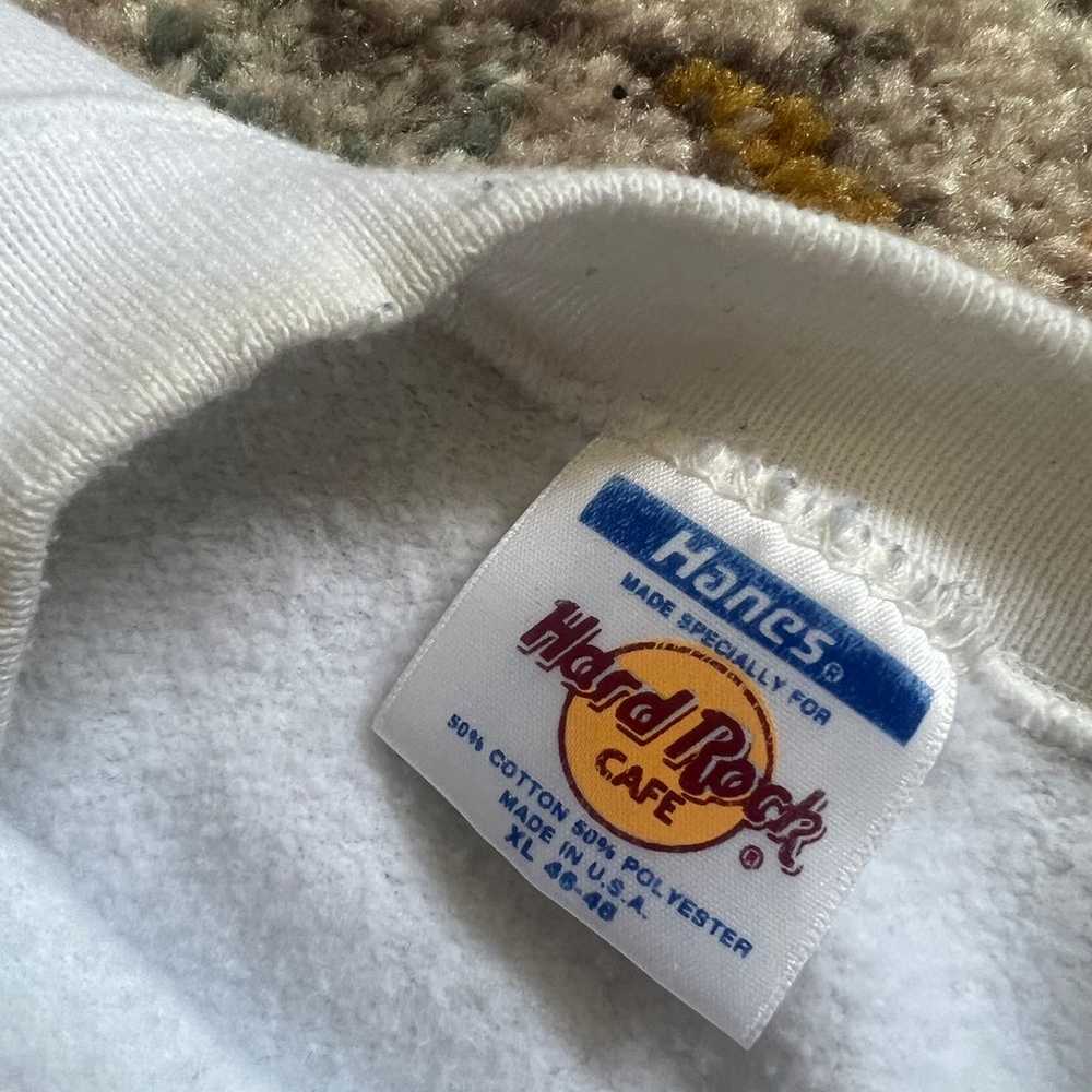 Vintage Hard Rock Cafe Sweatshirt - image 3