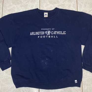 vintage russell athletic sweatshirt Arlington cath