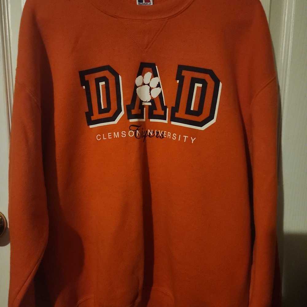 Vintage Clemson Russell Athletic Sweatshirt, L - image 1