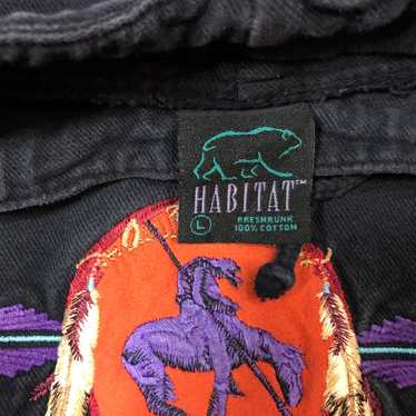 Habitat Native American Sweatshirt 90s v