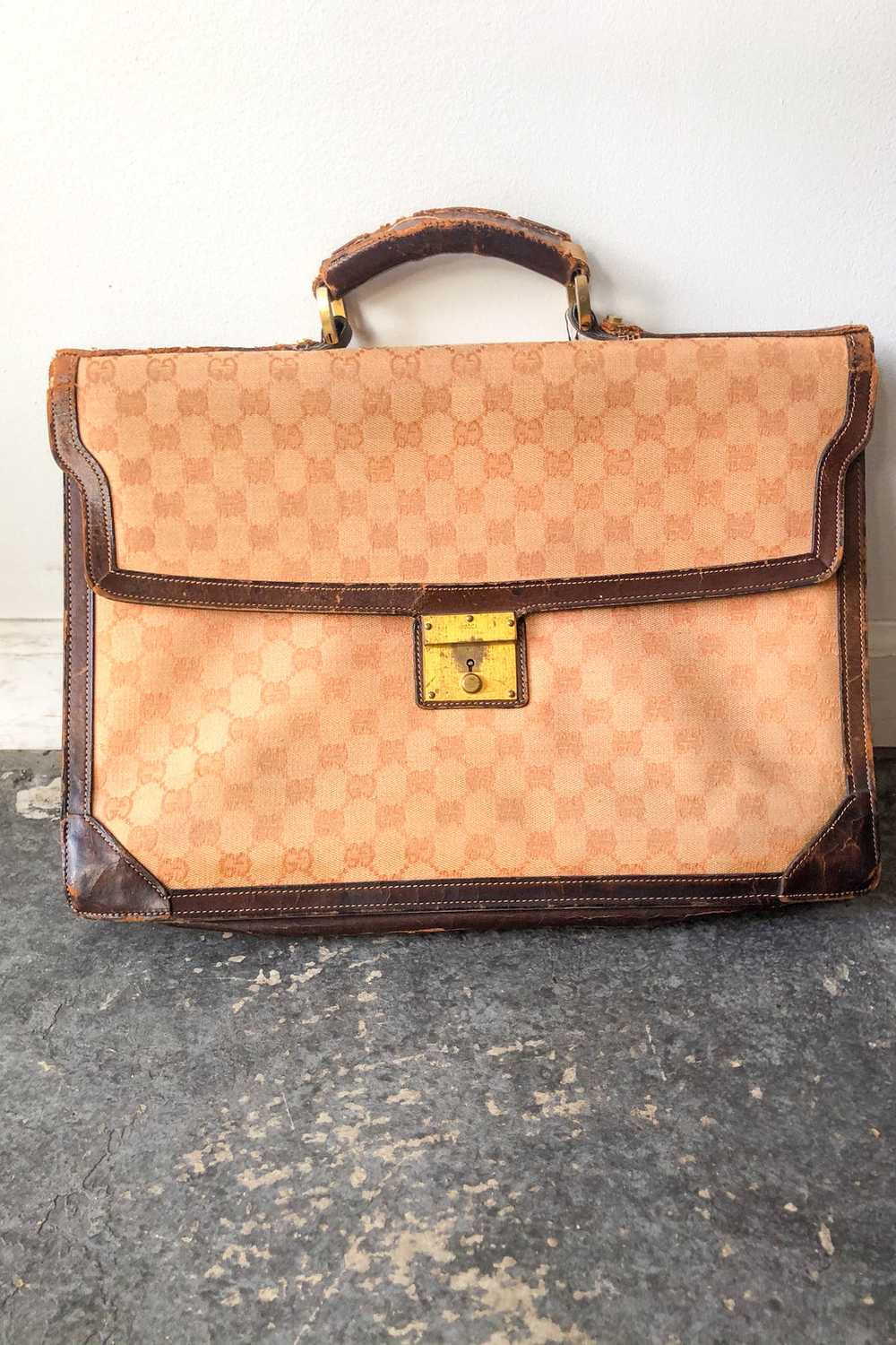 Vintage briefcase attache case - Gem