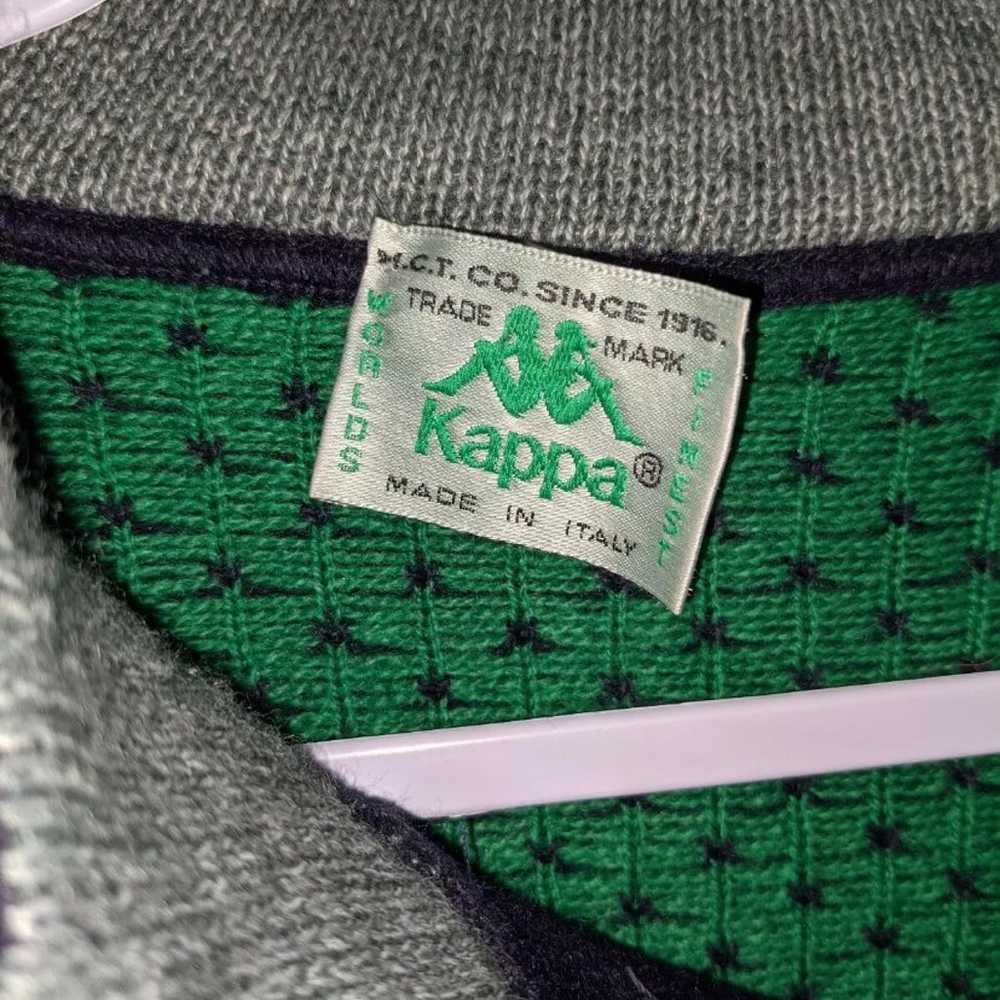 Vintage Kappa Worlds Wool Pullover 1/4 B - image 4