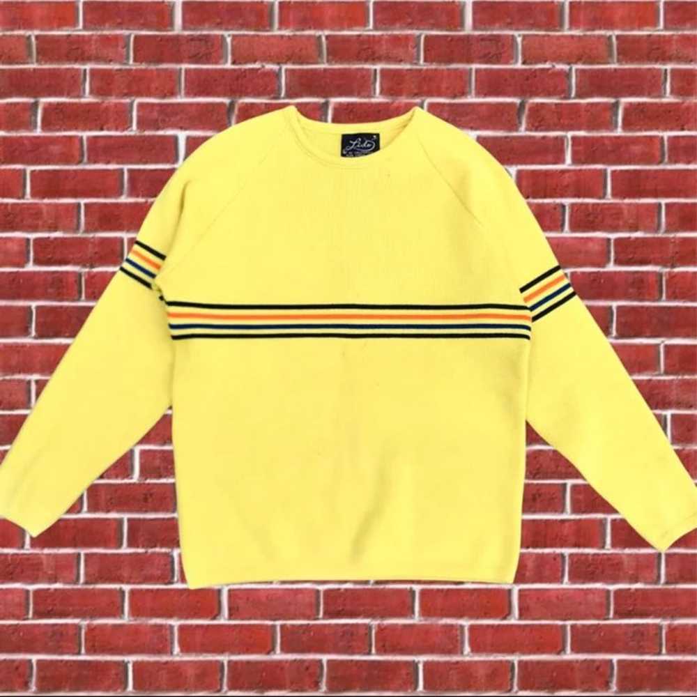 Vintage 80’s 90’s Wool Distressed Sweater Large (… - image 1