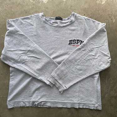 Distressed ESPN sweatshirt