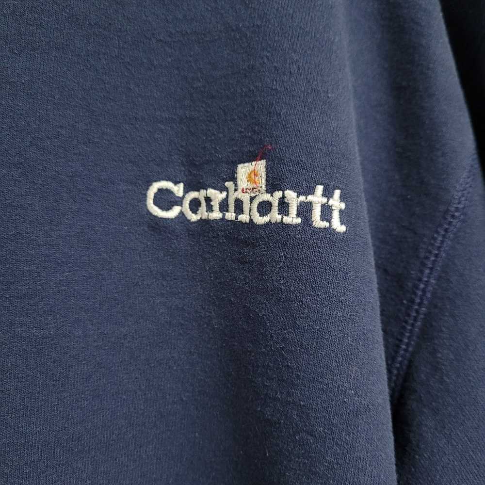 Carhartt Sweatshirt 90s Logo Sweater Large Tall W… - image 2
