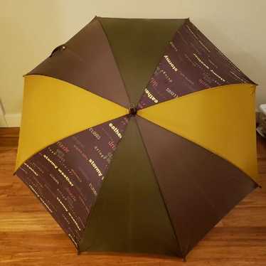 Vintage Aramis Umbrella - Graphic Text