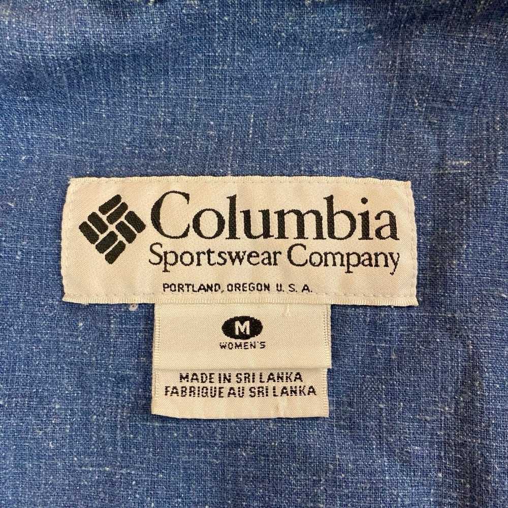 Vintage Columbia Denim Zip Up Hood Jacket - image 7