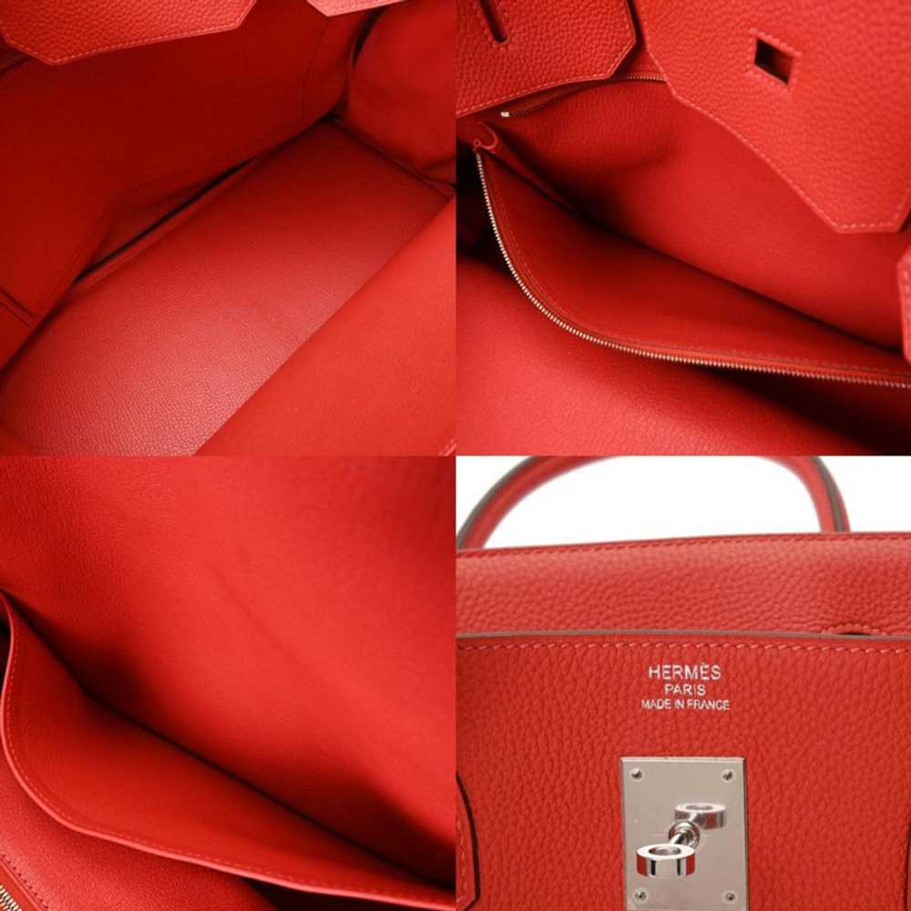 Hermès Birkin Bag 40 Leather in Ochre - image 5