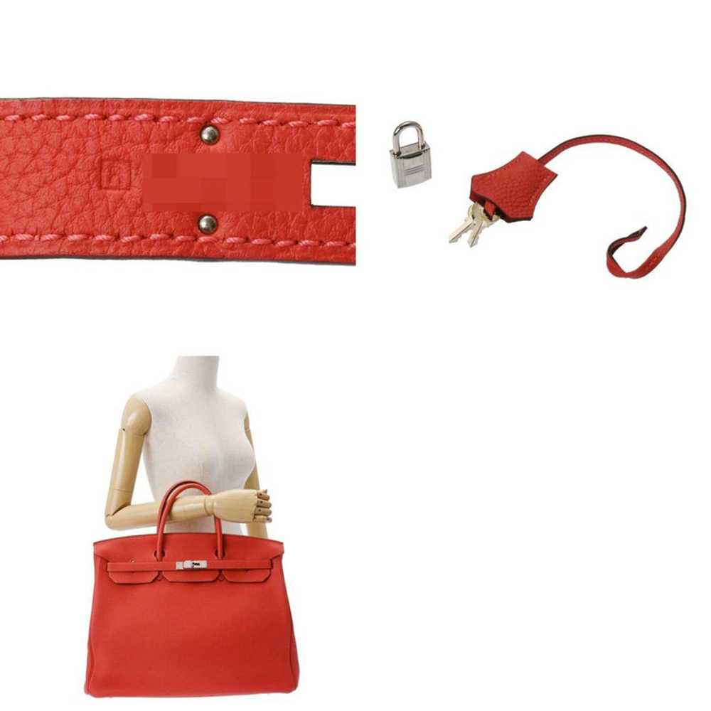 Hermès Birkin Bag 40 Leather in Ochre - image 6