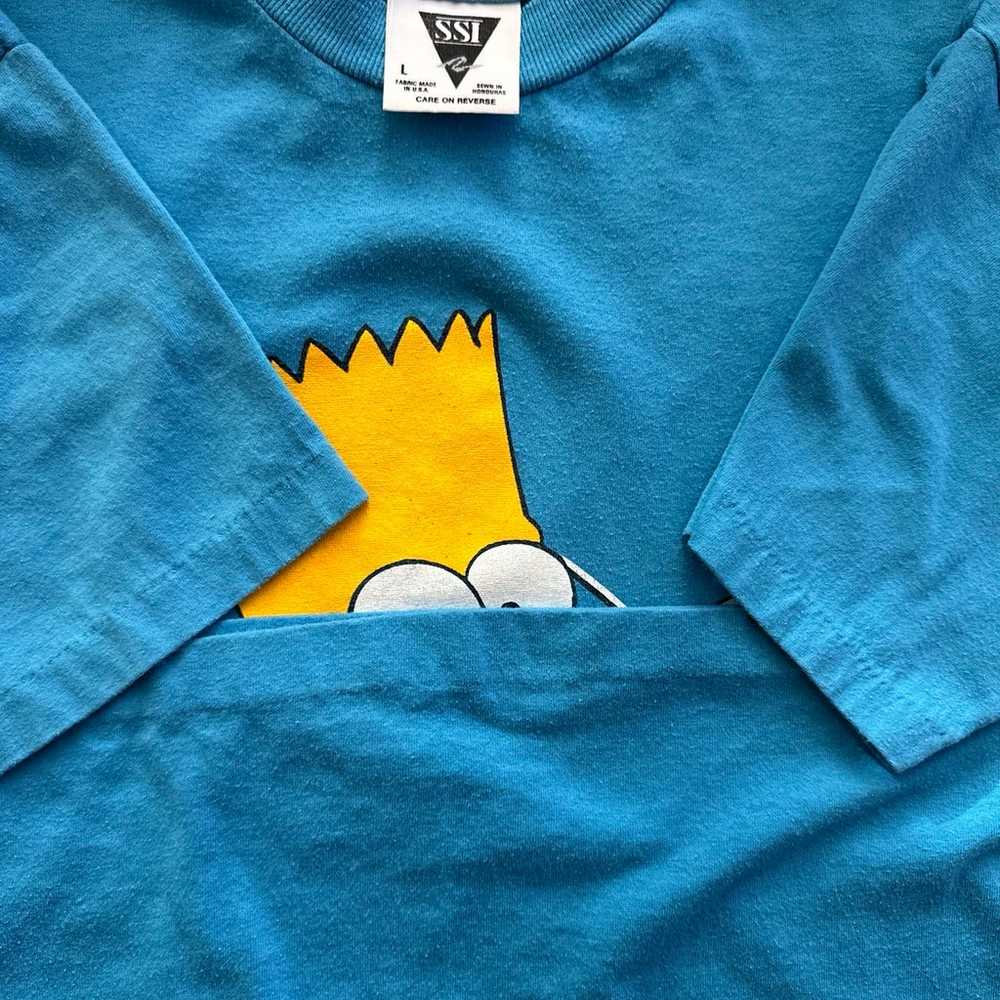 Vintage 1990 single stitch The Simpsons Bart Simp… - image 3