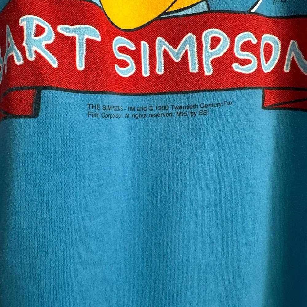 Vintage 1990 single stitch The Simpsons Bart Simp… - image 5