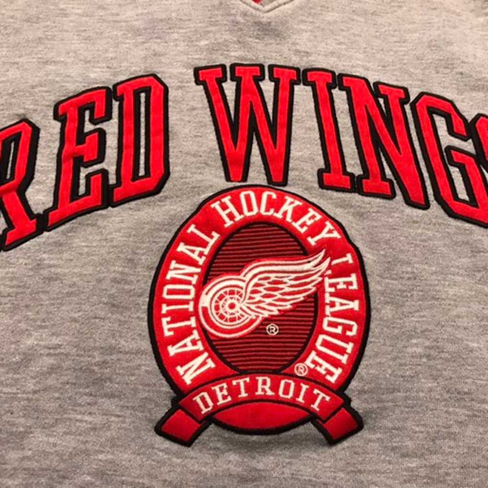 Vtg Detroit Red wings sweater - image 3